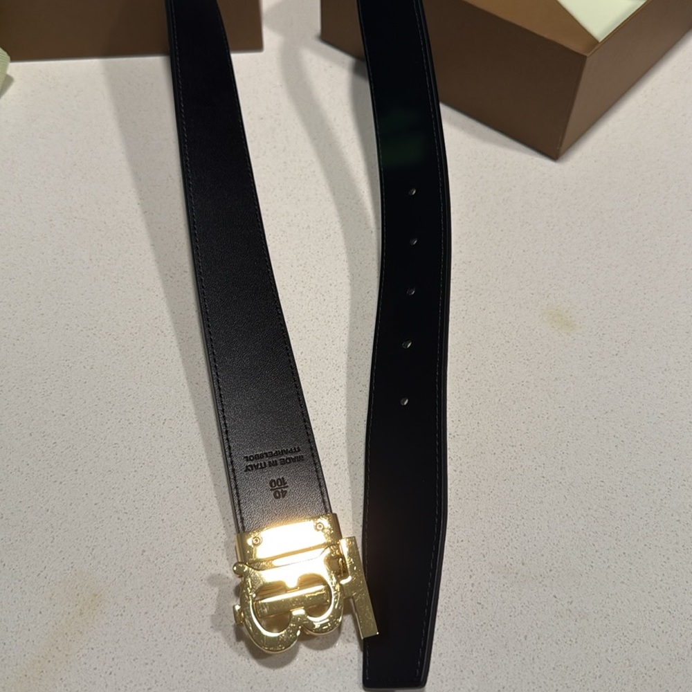Burberry Men’s Reversible Belt 40/100 - Picture 8 of 9